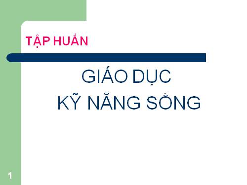 PP giao duc ki nang song cho HSTHCS