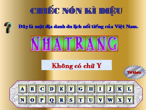 Chiếc nón kì diệu