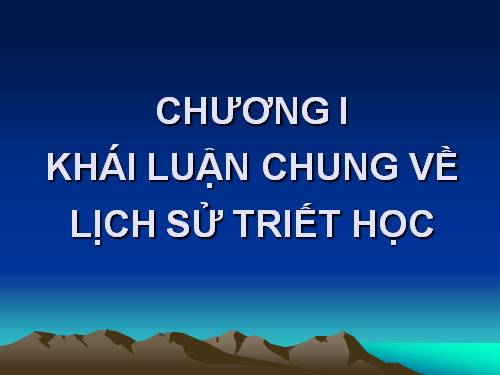 TRIET HOC