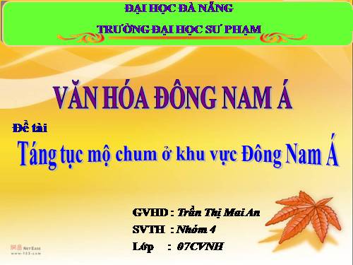 tang tuc mo chum o dong nam a