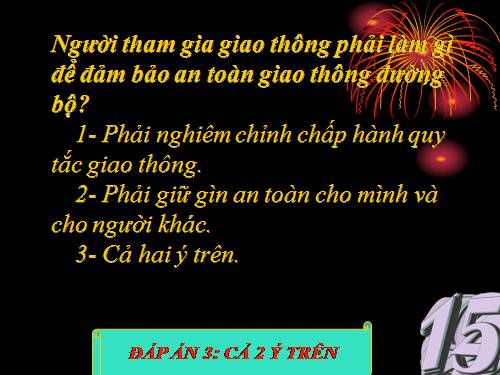 Hội thi ATGT mẫu