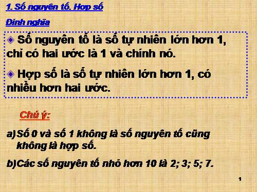 số nguyên tố