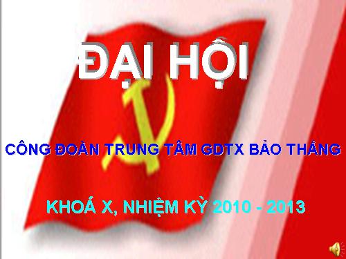 Đai hôi CĐ
