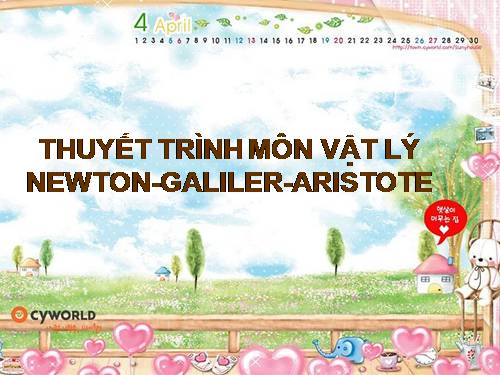 Thuyết trình về Issac Newton