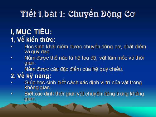 chuyen dong co