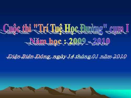 Bạn có biết Điện biên đông ở đâu không