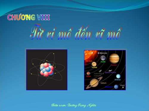 từ vi mô đến vĩ mô