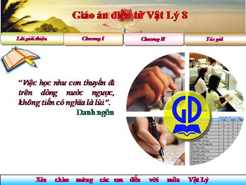 GA điên tử Lý 8 cả năm