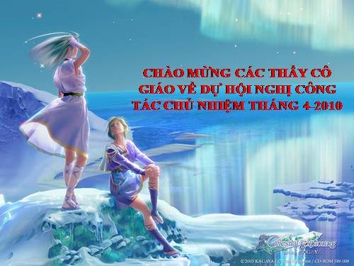 THAM LUẬN CÔNG TÁC CHỦ NHIỆM (CÔ HUYỀN SINH)