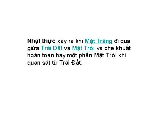 NHẬT THỰC