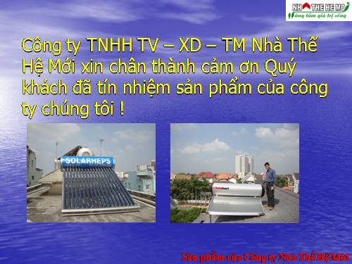 Nguyên tắc hoạt động của máy nước nóng năng lượng mặt trời