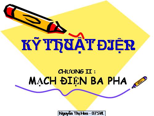 mạch điện ba pha