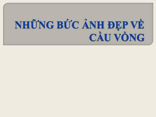 nhung buc anh dep ve cau vong
