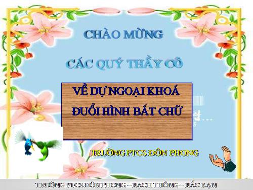 ngoai khoa duoi hinh bat chu