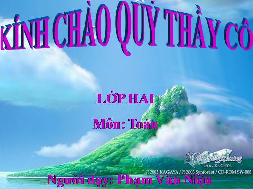 Mon toan lop 2