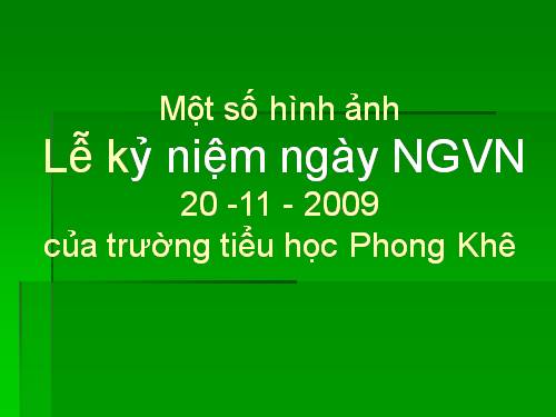 Tập ảnh: Lễ kỷ niệm ngày NGVN năm 2009