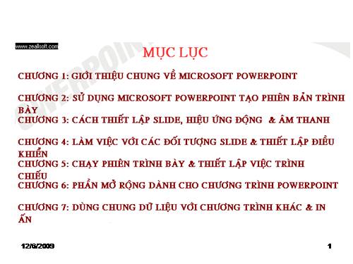 Su dung PowerPoint. Chương 1-3