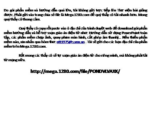Phần mềm hỗ trợ và hướng dẫn soạn GAĐT