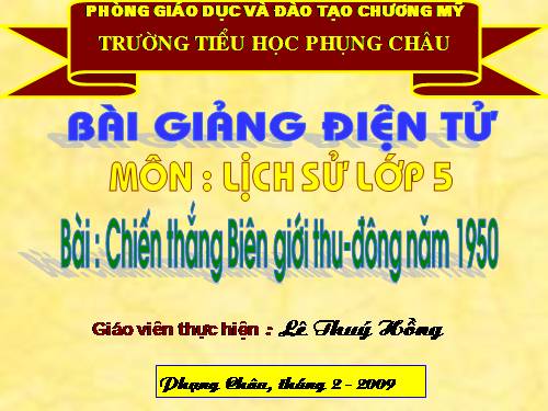 Lich su lop 5