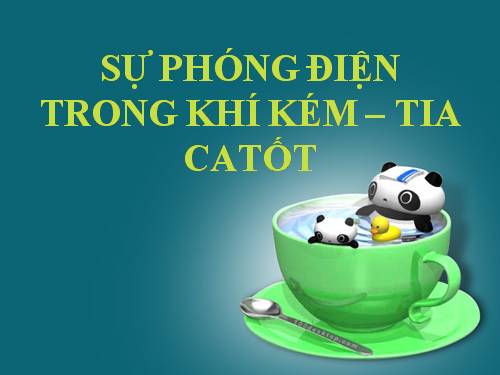 bai giang dien tu