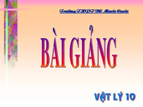 Năng lượng, động năng, thế năng