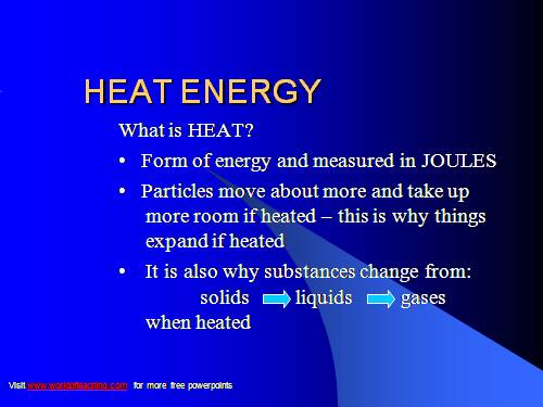 HEAT ENERGY