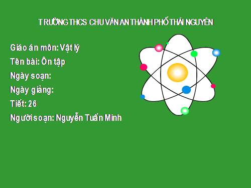 giao an dien tu Ly 7