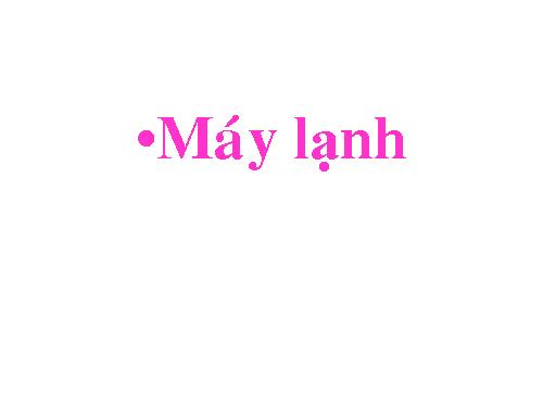 MAY LANH