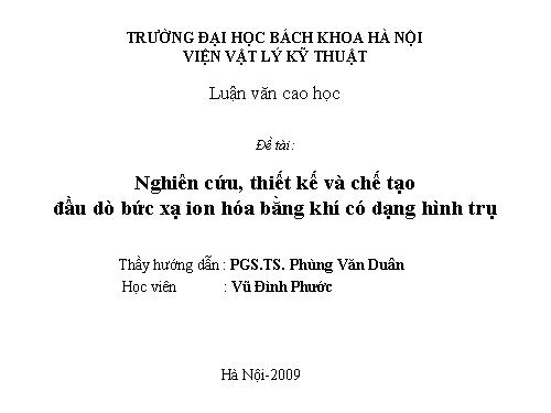 Thac si Vu Dinh Phuoc