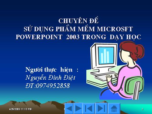 hướng dẫn sử dụng powerpoint