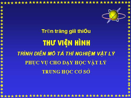 Thu vien trinh dien mo ta thi nghiem vat ly