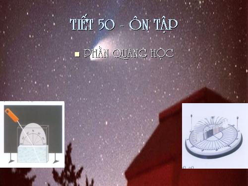 tiết 50 - ôn tập lớp 9