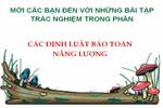 TRẮC NGHIỆM  CHƯƠNG CAC DLBT