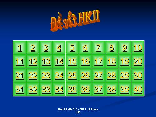 Đề thi vật lý lớp 12 - Đề số 3