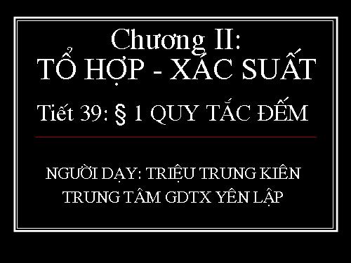 phep dem