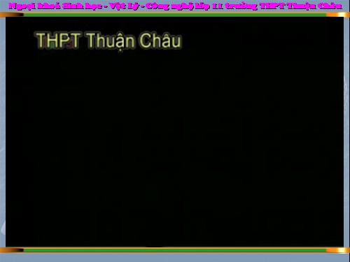 Rung chuông vàng Ly -Sinh cho khan giả