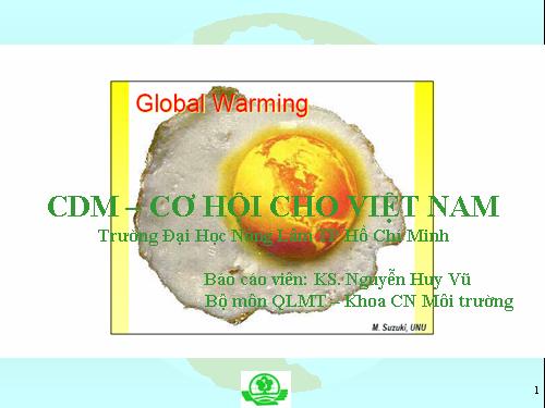 CƠ HỘI CHO VIỆT NAM