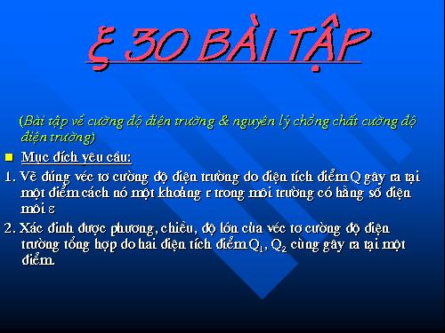 30 BÀI TẬP LÍ THÚ ÔN TẬP VỀ CƯỒNG ĐỘ DÒNG ĐIỆN