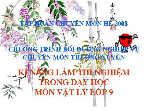 PP Dạy thực hành thí nghiệm lý 9