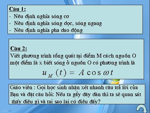 Sóng phản xạ. Sóng dừng(2/5)