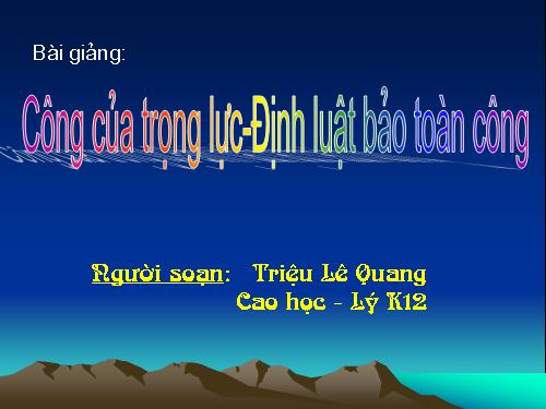 Cong TLuc-DLBT Cong