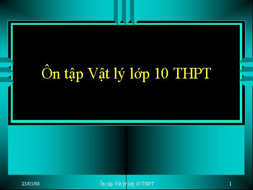 On tap mon Vat ly 2