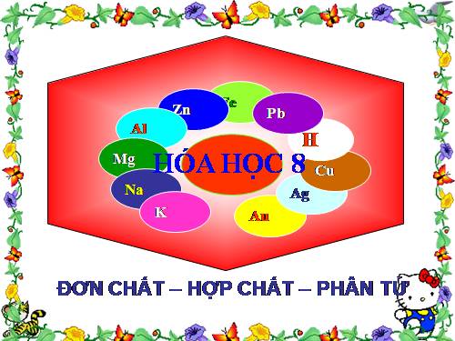 Bài 6. Đơn chất và hợp chất - Phân tử