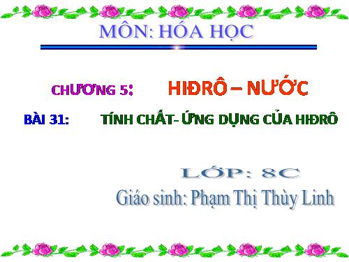 Bài 27. Điều chế khí oxi - Phản ứng phân huỷ