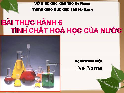 Hóa học 8: Bài thực hành 6