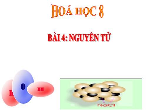 Bài 4. Nguyên tử