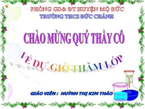 Bài 22. Tính theo phương trình hoá học