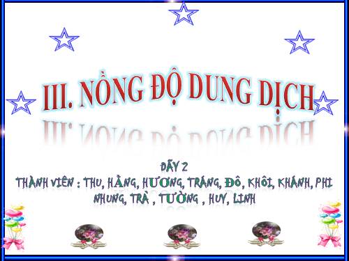 Bài 40. Dung dịch