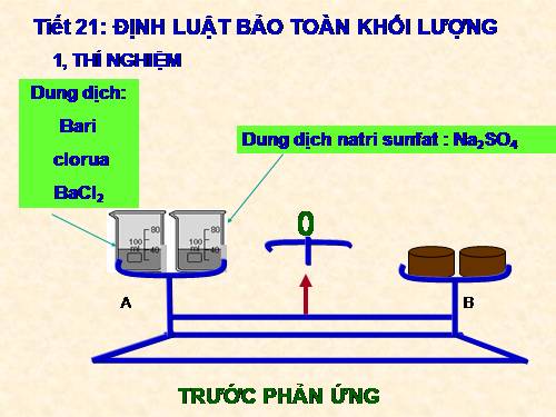 Bài 15. Định luật bảo toàn khối lượng