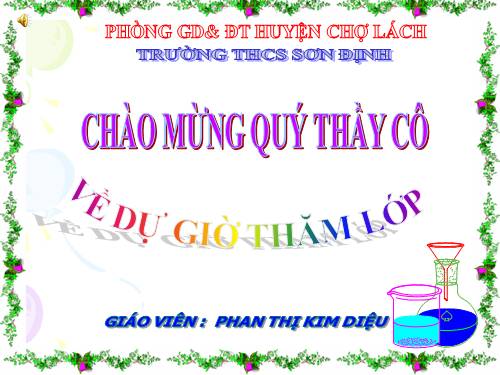 Bài 22. Tính theo phương trình hoá học